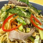 Salade de canard confit et nouilles de Wade Murphy