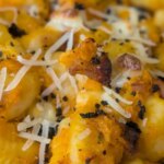 Gnocchis cuits au four de Rosaria Manchese avec porc et courge musquée