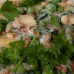 Rigatoni de Trisha avec bacon et fromage bleu