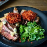 Cuisinez comme un chef : contre-filet aux champignons farcis, nduja et fromage bleu