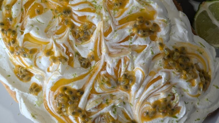 Plateau de fruits de la passion et de noix de coco d&rsquo;Aisling Larkin