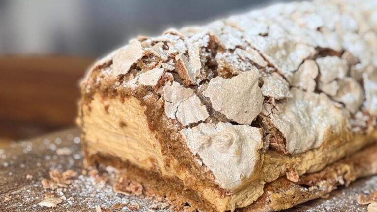Roulade meringuée au café d&rsquo;Eunice Power