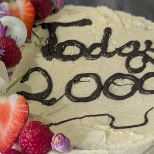 Gâteau de fête de Kevin : Aujourd&rsquo;hui