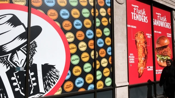 Devanture du magasin Slim Chickens