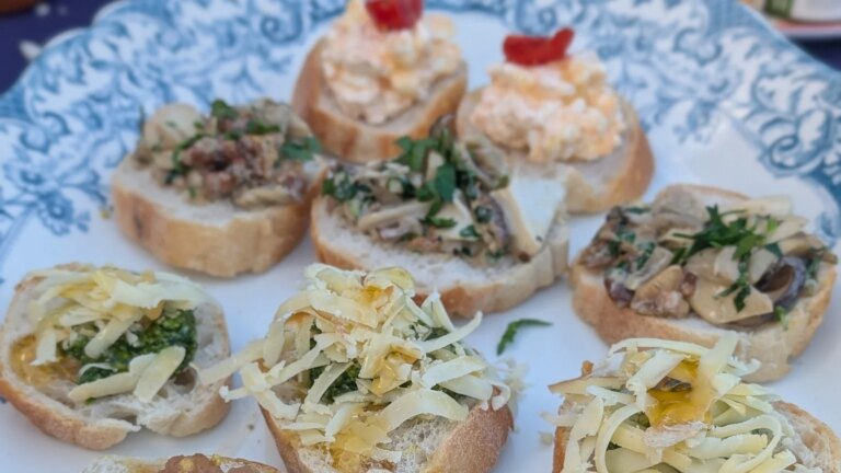 La sélection de crostini d&rsquo;Yvonne Carty : Aujourd&rsquo;hui
