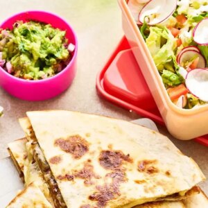 Quesadillas au bœuf écrasé au fromage de Joe Wicks